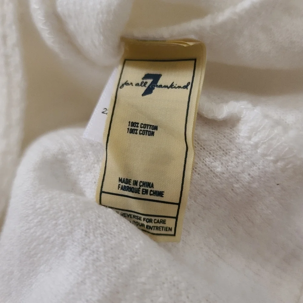 7 For All ManKind Knit like short sleeve top Size 4T